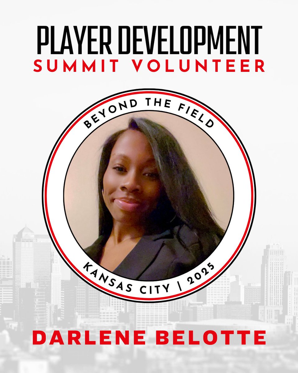 🚨 Volunteer Spotlight: Darlene Belotte 🚨

We’re excited to have Darlene join the 2025 Player Development Summit team!

Her energy + passion for athlete development will help create an unforgettable experience.

🎟️ Join us in KC → btfprogram.com/pdsummit

#25PDSummit