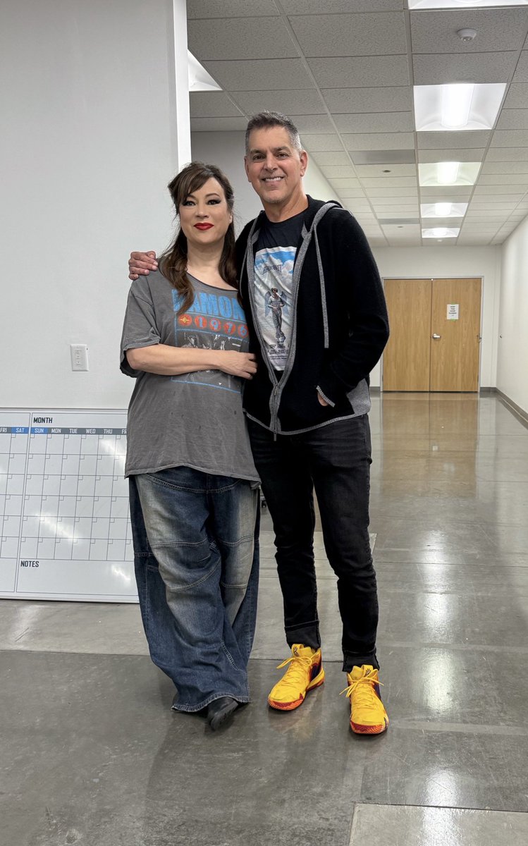 Always a good day when I’m hanging out with <a href="/RealDonMancini/">Don Mancini</a>! 🌞