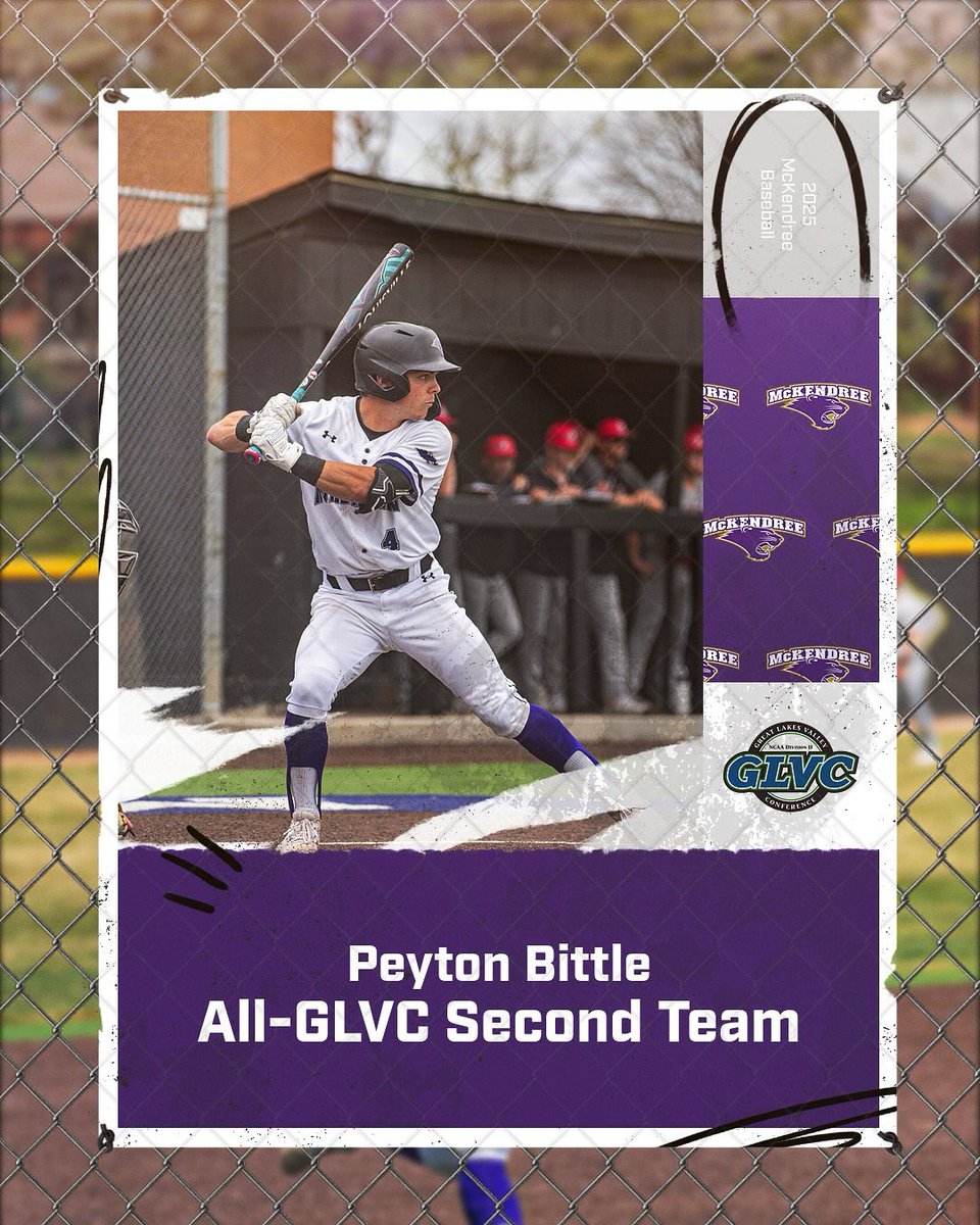 ⚾🐾| Two Bearcats Named to All-GLVC Second Team

🔗tinyurl.com/2box7rdd

#BearcatsUnleashed #GLVCbase