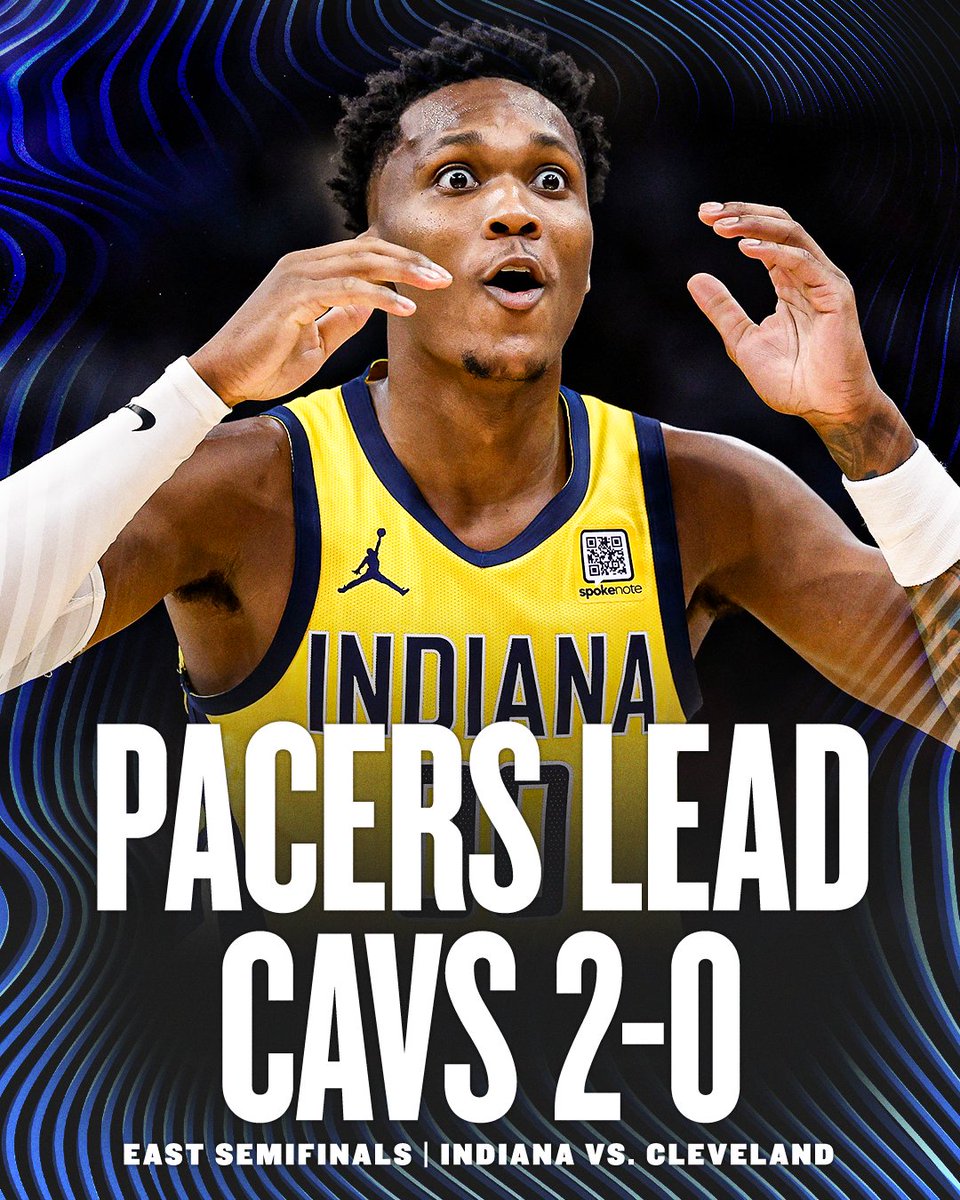 UNBELIEVABLE 😳

The Pacers complete the comeback to take a 2-0 lead in the series vs. the Cavs‼️