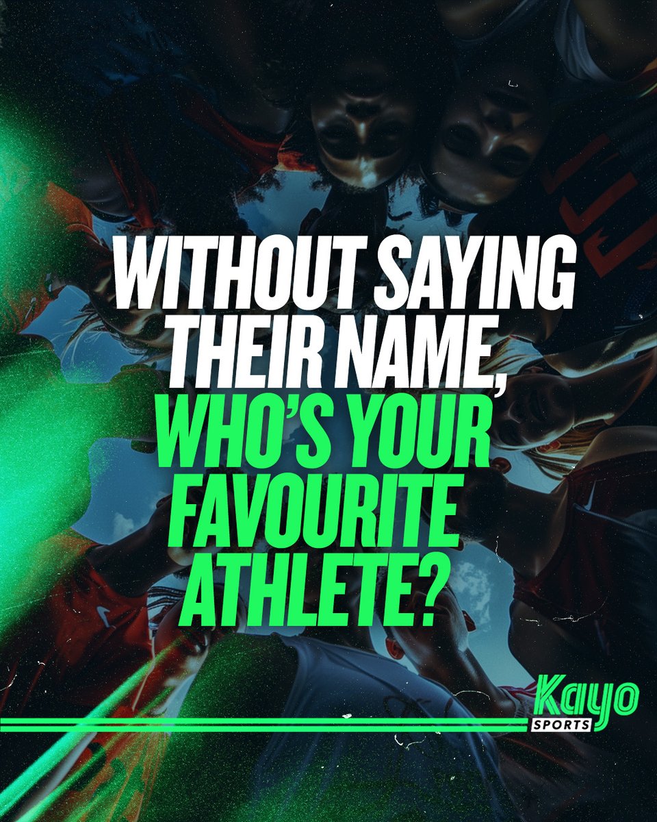 In honour of #WorldAthleticsDay - describe your favourite sportsperson without saying their name.