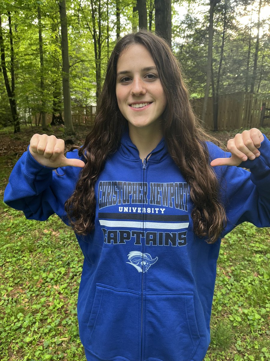 AlessiCarrier's tweet photo. l'm so excited to announce my verbal commitment to continue my academic and athletic career at Christoper Newport University! Thank you to all of my coaches who have pushed me to be a better player, and my amazing family and friends who have supported me through every step of the way. I also want to thank Coach Jamie and Coach Sean for this incredible opportunity. I can't wait for the experiences ahead and to write the next part of my story! 
GO CAPTAINS!! 💙🩶

@CNUWSoccer @VARevolutionPro @Makoski22 @Marv700