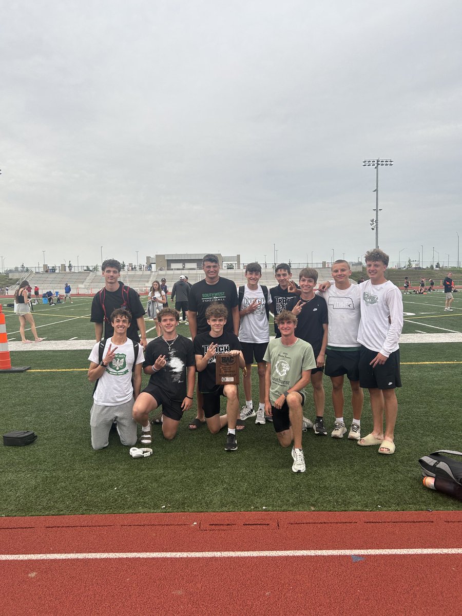 lsw_track's tweet image. Congratulations to the LSW boys for placing second in the HAC Championships.