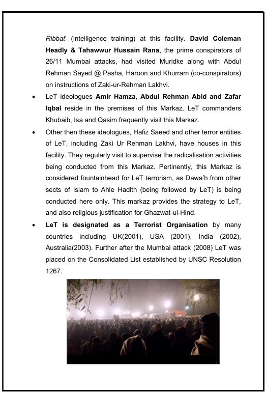 ANI's tweet photo. #OperationSindoor | Established in the year 2000, Markaz Taiba is the ‘alma mater’ and  the most important training centre of LeT located in Nangal  Sahdan, Muridke, Sheikhupura, Punjab, Pakistan: Sources to ANI https://t.co/M0jrudZlj1