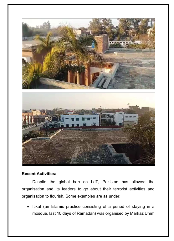 ANI's tweet photo. #OperationSindoor | Established in the year 2000, Markaz Taiba is the ‘alma mater’ and  the most important training centre of LeT located in Nangal  Sahdan, Muridke, Sheikhupura, Punjab, Pakistan: Sources to ANI https://t.co/M0jrudZlj1