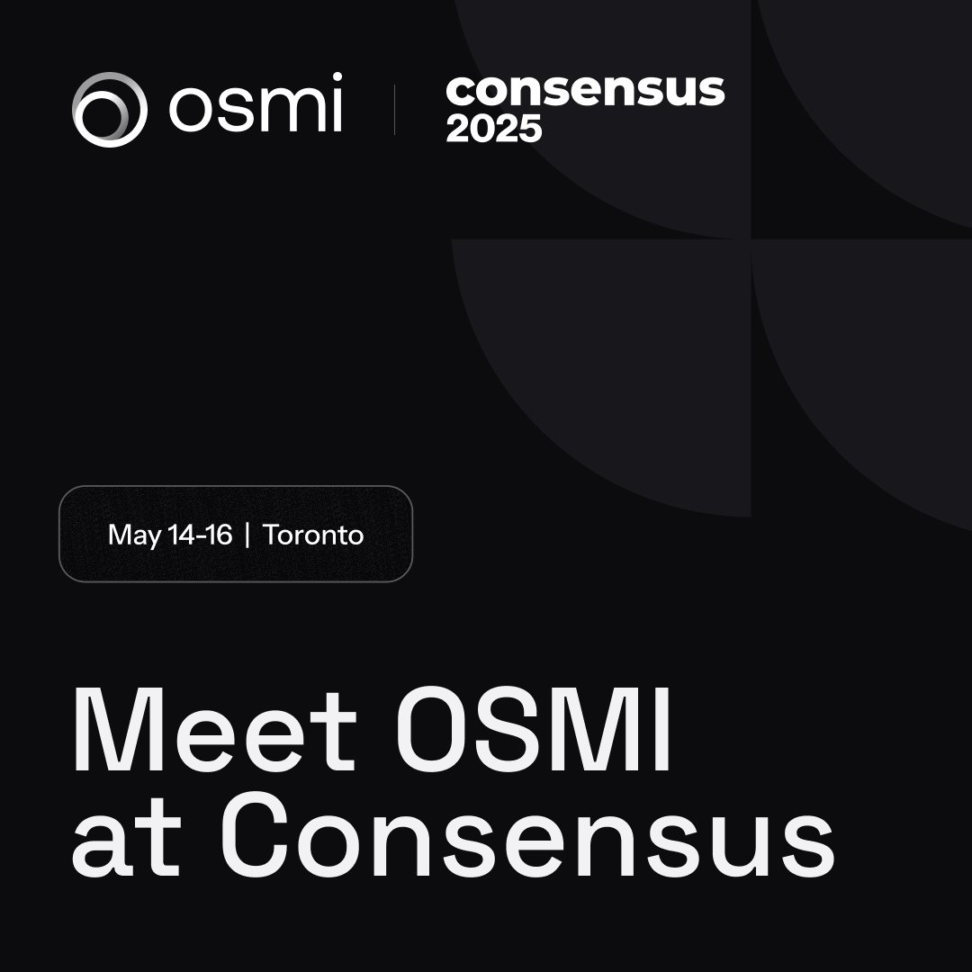 Meet OSMI (@osmi_ai) on Twitter photo We’re heading to <a href="/consensus2025/">Consensus 2025</a>!
If you believe the future of AI assistance is decentralized and people-powered, come say hi! We’re heading to <a href="/consensus2025/">Consensus 2025</a>!
If you believe the future of AI assistance is decentralized and people-powered, come say hi!