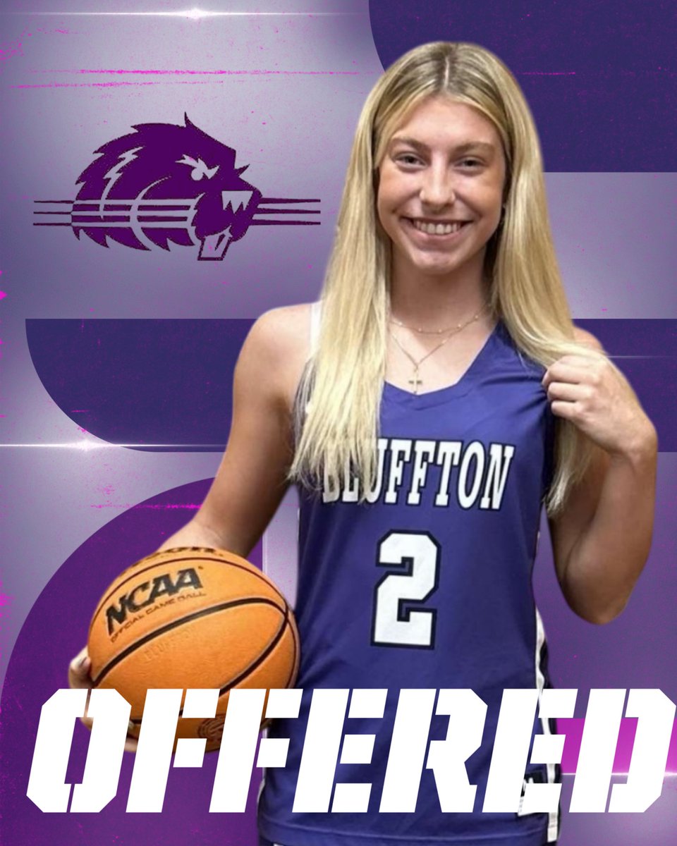 Ladycats PG <a href="/Lilly_Paige2026/">Lilly</a> finished up her visit at <a href="/blufftonuwbk/">Bluffton Women’s Basketball</a> with another offer!

Congrats, #2!