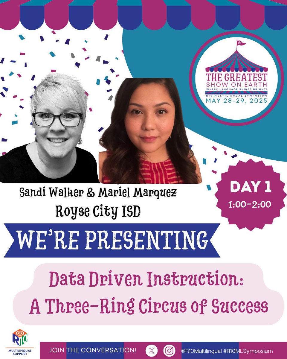 RCISD Multilingual Services (@rc_bilingualesl) on Twitter photo These RCISD educators are incredible!! Go check out these amazing sessions at the <a href="/R10Multilingual/">R10 Multilingual Support Services</a> Symposium! 🎉🎉 These RCISD educators are incredible!! Go check out these amazing sessions at the <a href="/R10Multilingual/">R10 Multilingual Support Services</a> Symposium! 🎉🎉
