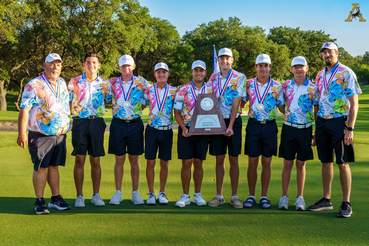 Congratulations to the AHS Boys Golf Team on earning State Runner-Up in the Class 4A Golf State Championship!🏆⛳️
#MustangPride #RideForTheBrand #AHSGolf