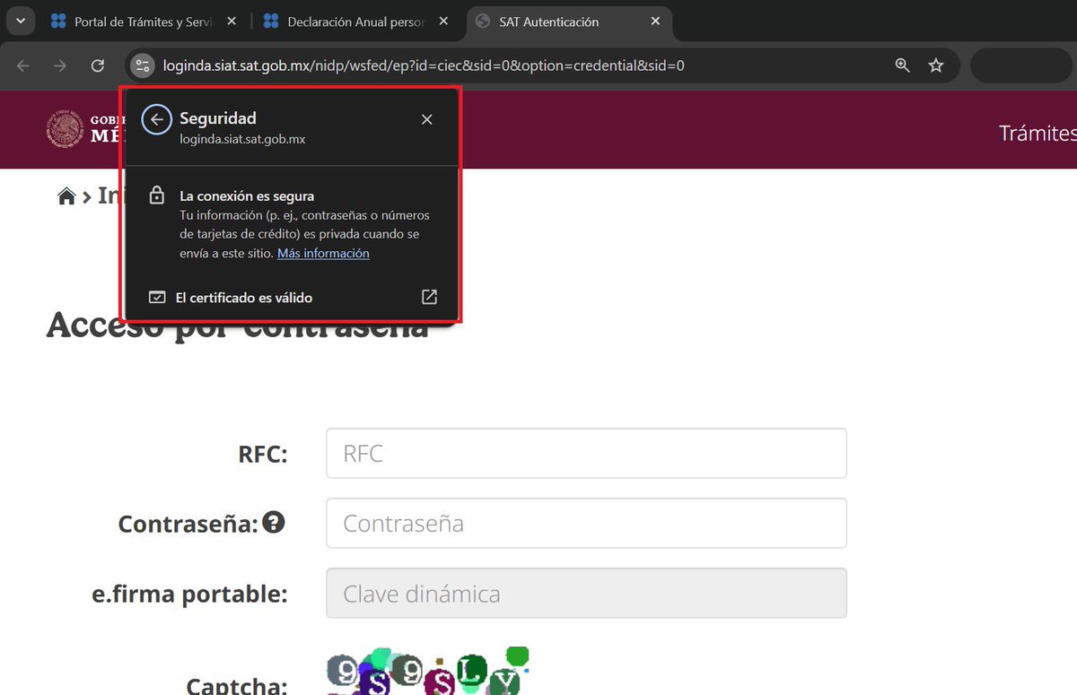 Chava_IT's tweet image. Una de las razones por las cuales urge una #LeydeCiberseguridad es para poder tener bases sólidas y exigir entidades críticas como @SATMX #SAT estén al día en el tema de proteger los datos críticos de los Ciudadanos @colosioriojas , sus sitios no cuentan con #Certificados de…