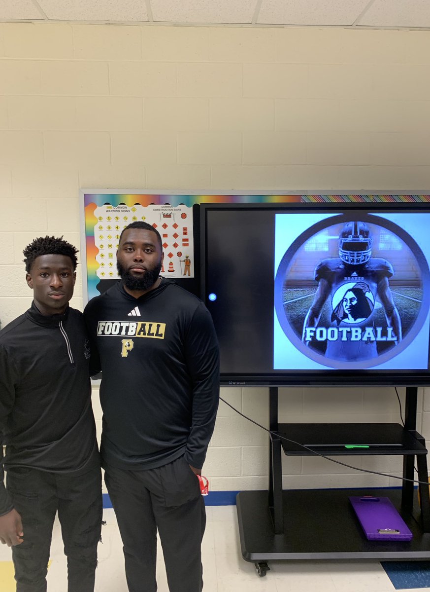 Derron (@derrondanquah27) on Twitter photo Thank you <a href="/CoachJRiley_/">Jayden Riley</a> for stopping by the school to talk about <a href="/UNCP_Football/">UNCP Braves Football</a> Very thankful for this opportunity!
<a href="/_Holland86/">COACH HOLLAND</a> <a href="/ophsfootball/">Osbourn Park Football</a> Thank you <a href="/CoachJRiley_/">Jayden Riley</a> for stopping by the school to talk about <a href="/UNCP_Football/">UNCP Braves Football</a> Very thankful for this opportunity!
<a href="/_Holland86/">COACH HOLLAND</a> <a href="/ophsfootball/">Osbourn Park Football</a>