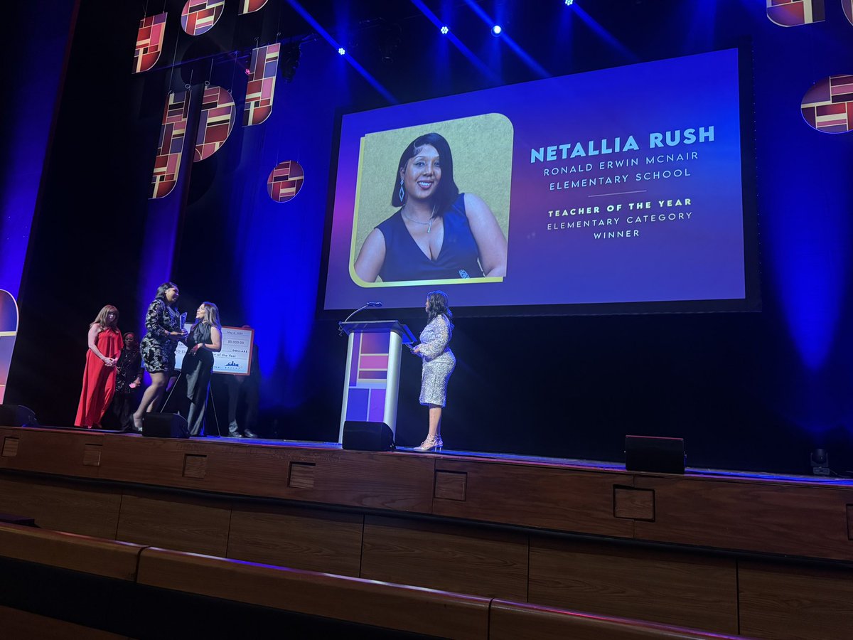 So excited to see one of our  Region IV teachers named the Dallas ISD Elementary Teacher of the Year! <a href="/RonaldMcNairES/">Dr. Ronald E. McNair ES</a>