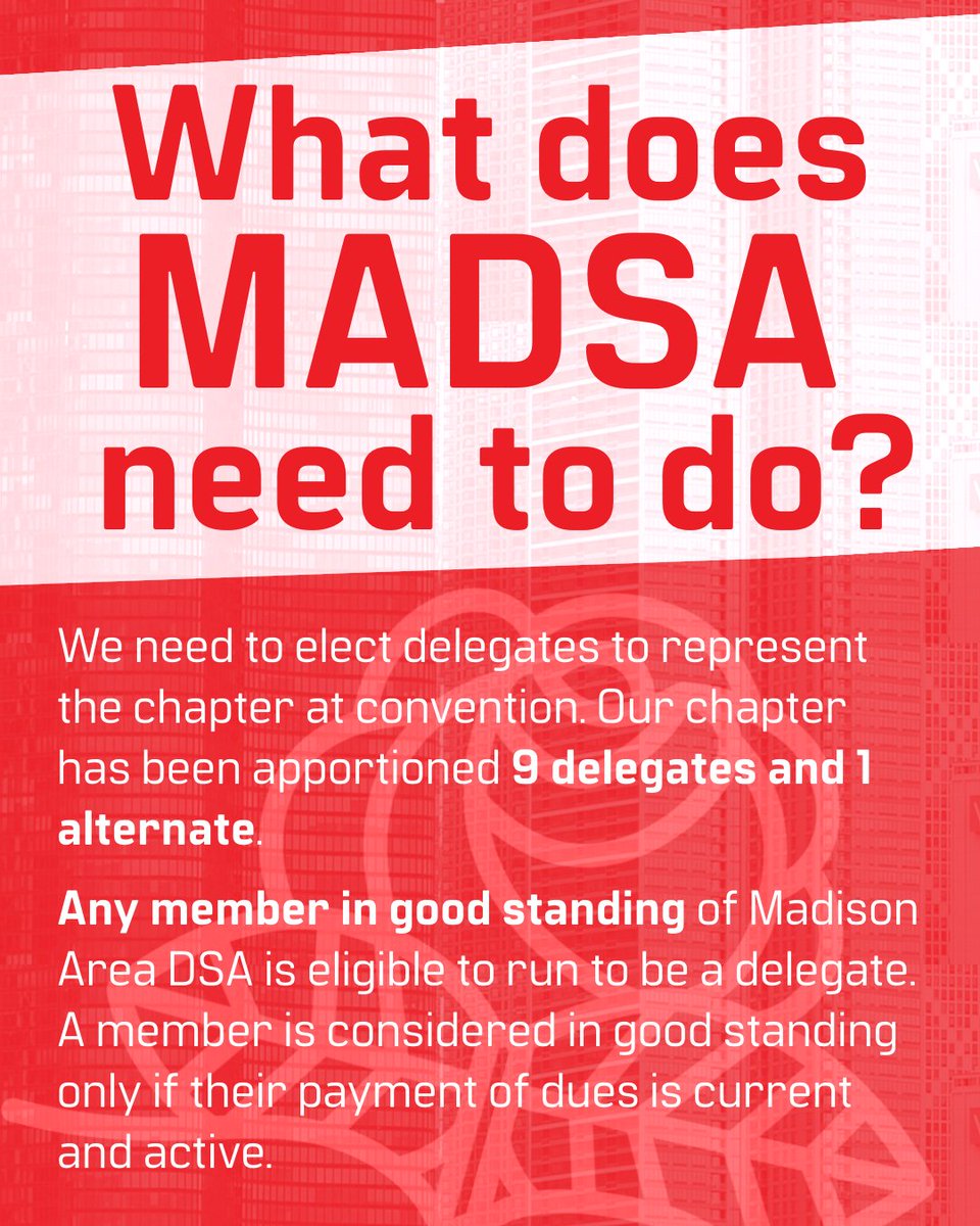 Madison DSA tweet media