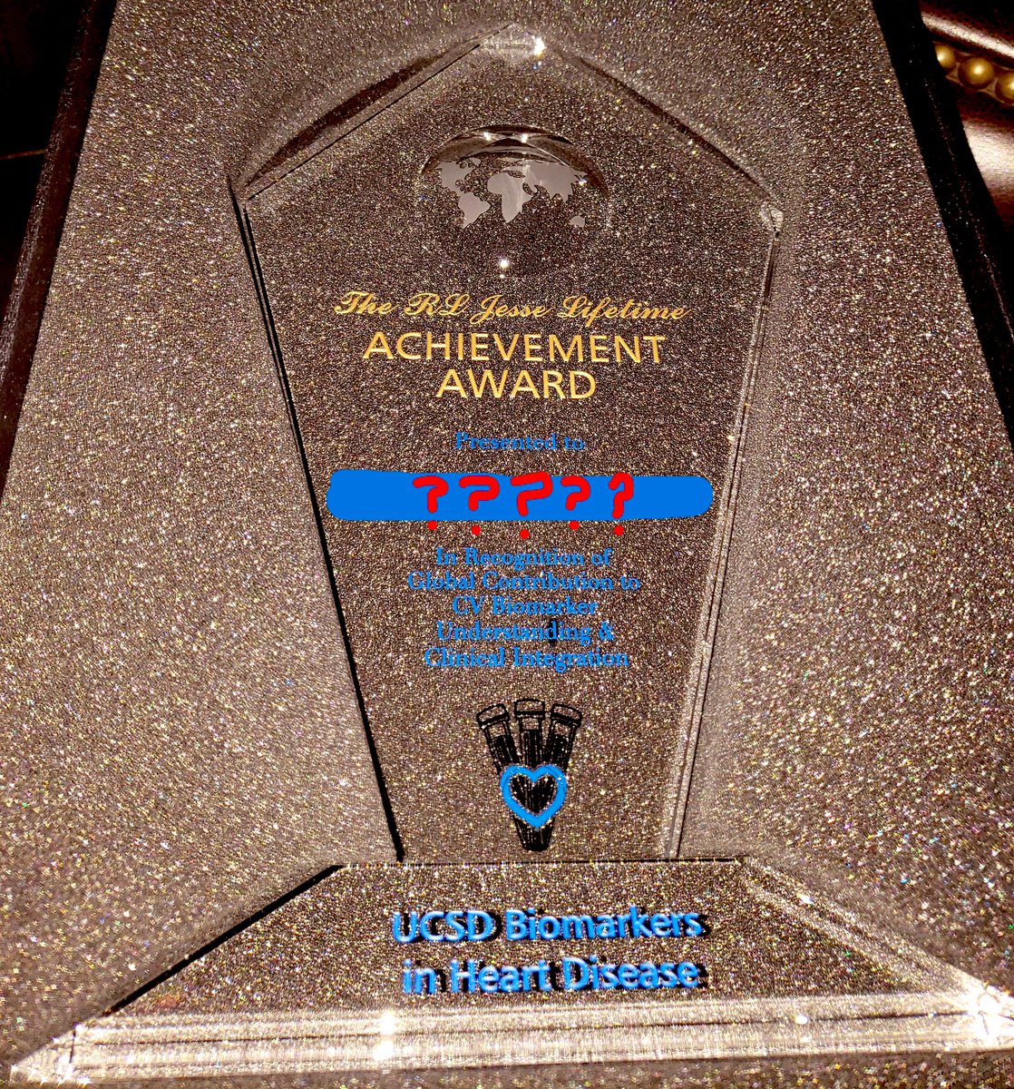 Lori Daniels (@loridanielsmd) on Twitter photo Who will it be???? The Annual RL Jesse Lifetime Achievement Award for CV Biomarkers - presented Friday, May 9 at #SDBiomarkers <a href="/BiomarkerSymp/">UCSD Biomarker Symposium</a>
Any guesses? Who will it be???? The Annual RL Jesse Lifetime Achievement Award for CV Biomarkers - presented Friday, May 9 at #SDBiomarkers <a href="/BiomarkerSymp/">UCSD Biomarker Symposium</a>
Any guesses?