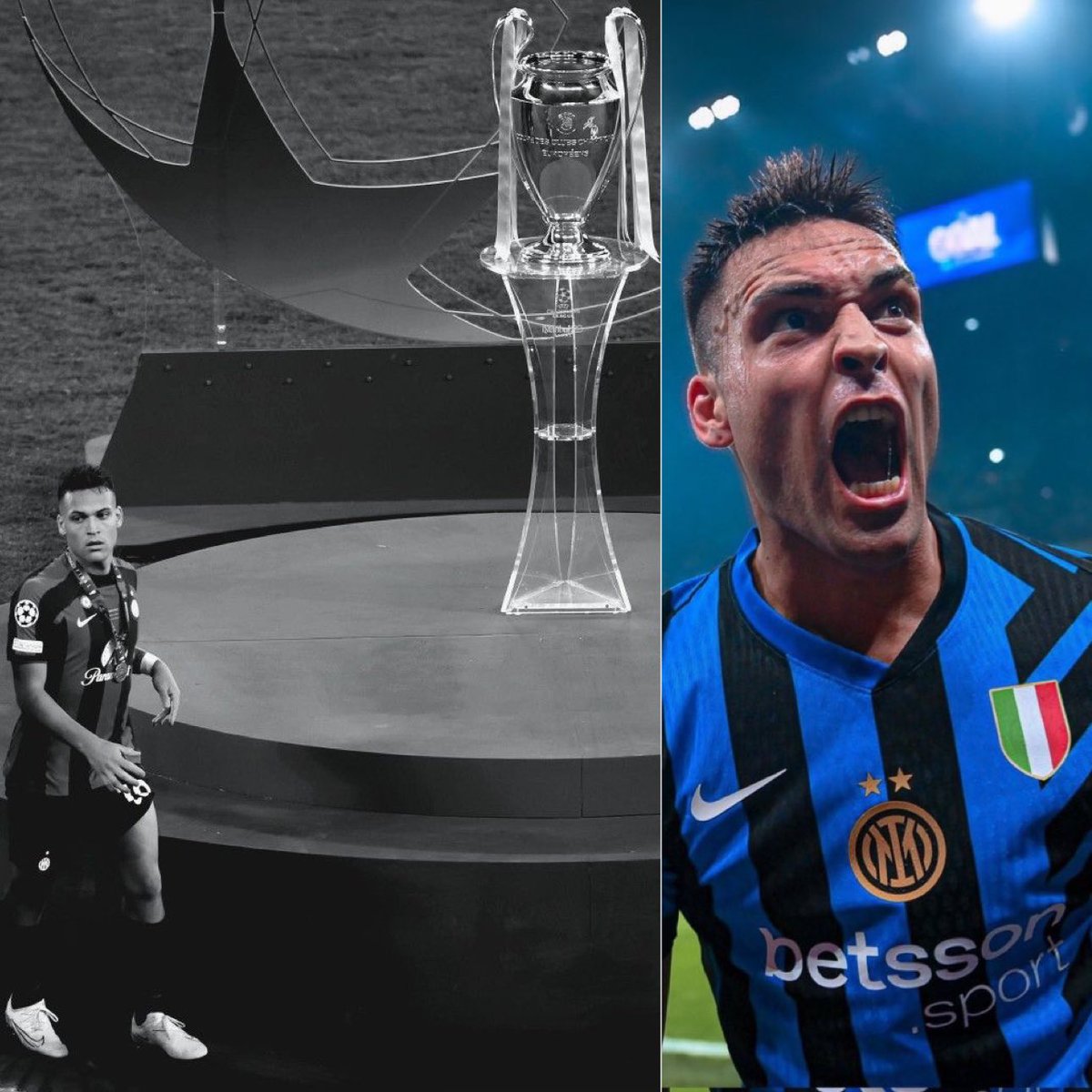 Sea contra quién sea, Lautaro Martínez tiene que ganar esta Champions. 🇦🇷🙏