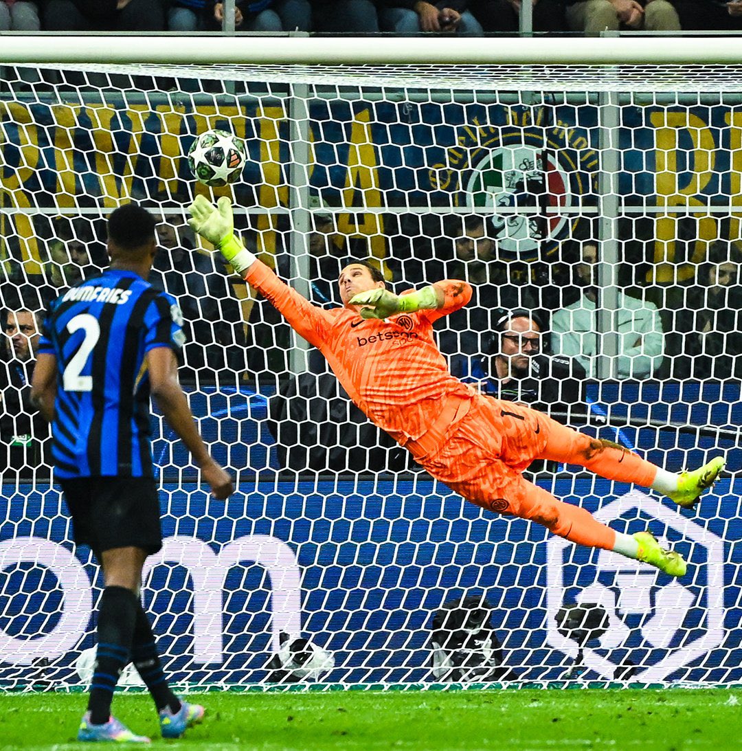 Yann Sommer prevented 1.44 goals in the second leg of the Champions League semi-final, according to xGOT.