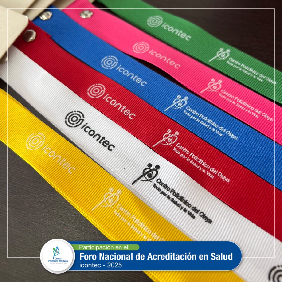 📍 Durante los días 5 y 6 de mayo, participamos como patrocinadores del #ForoSaludIcontec, un evento clave para el sector salud en Colombia.

En Centro Policlínico del Olaya reafirmamos nuestro compromiso con la calidad, la excelencia y el desarrollo del talento en salud.