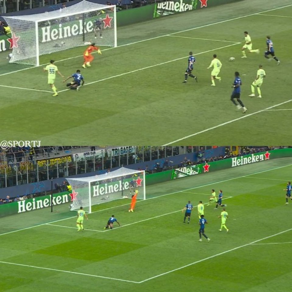 Mohamedh_00's tweet image. اذا ماتملك حارس بهذا التأثير ففي لحظات الشك و الضغط بالمباراة ؛ ستخسر.
يان سومر تحمّل الضغط العنيف من برشلونة ، و خرج بلقطات مصيرية لانتر.
-
تيبو كورتوا 2022

بإذن الله تكمل مع يان سومر في 2025

#pazzainter 💙🖤💙🖤