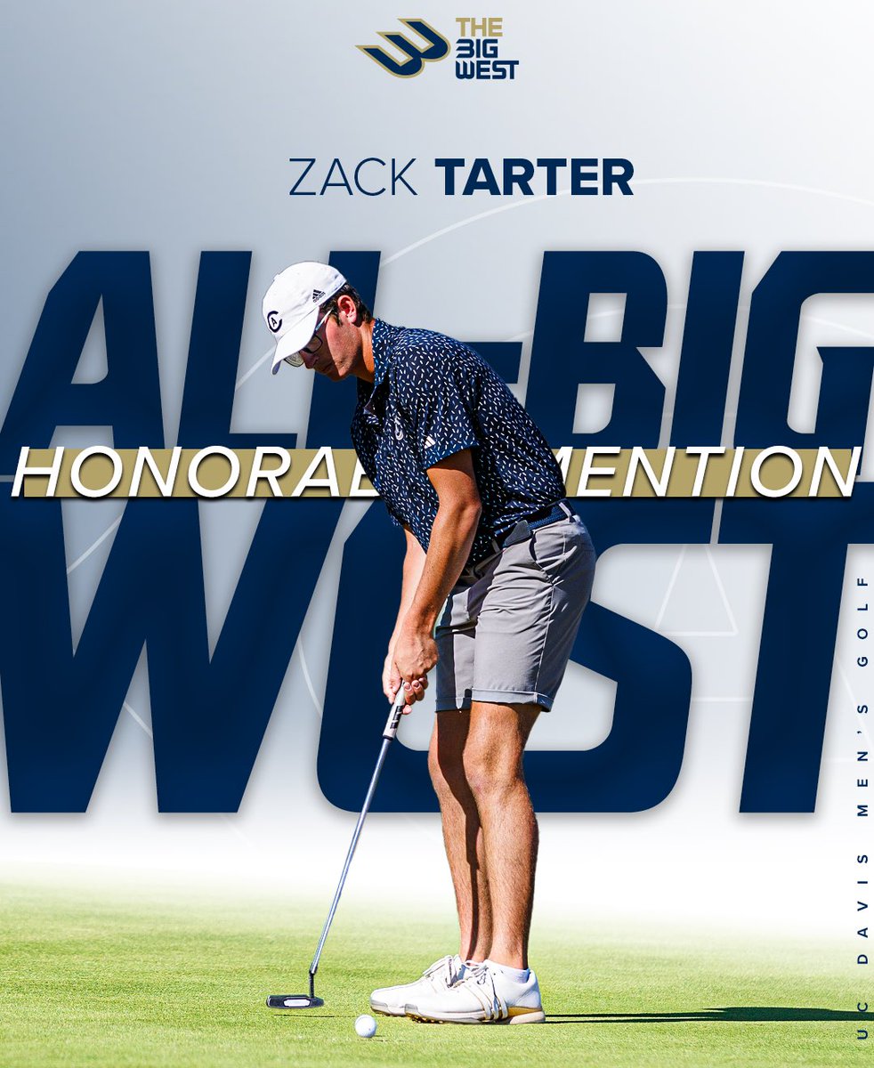UC Davis Men's Golf (@ucdavismgolf) on Twitter photo Congrats to Lequan Wang and Zack Tarter for being named as <a href="/BigWestSports/">The Big West</a> Honorable Mentions! π₯
#GoAgs Congrats to Lequan Wang and Zack Tarter for being named as <a href="/BigWestSports/">The Big West</a> Honorable Mentions! π₯
#GoAgs