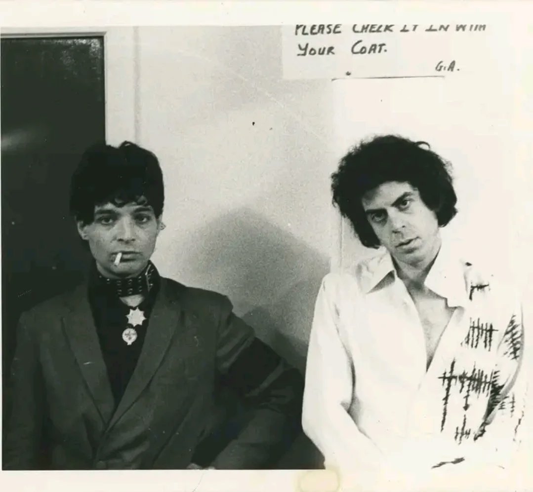 ALAN &amp; MARTIN, 1978
PHOTOGRAPHER UNKNOWN
#ALANVEGA #MARTINREV
#PUNKMUSICMASS #ALANVEGAVAULT