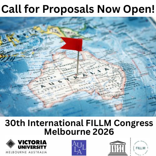 FILLM (@fillm1928) on Twitter photo We welcome proposals for:
Individual presentations
Curated panel sessions
Practice-based workshops
Organisational meetings
🔗 Submit your proposal and find more info here: vu.edu.au/30th-FILLM-Con…
#cfp #victoriauniversity <a href="/victoriauninews/">Victoria University</a> #Melbourne #australia #fillm #congress We welcome proposals for:
Individual presentations
Curated panel sessions
Practice-based workshops
Organisational meetings
🔗 Submit your proposal and find more info here: vu.edu.au/30th-FILLM-Con…
#cfp #victoriauniversity <a href="/victoriauninews/">Victoria University</a> #Melbourne #australia #fillm #congress