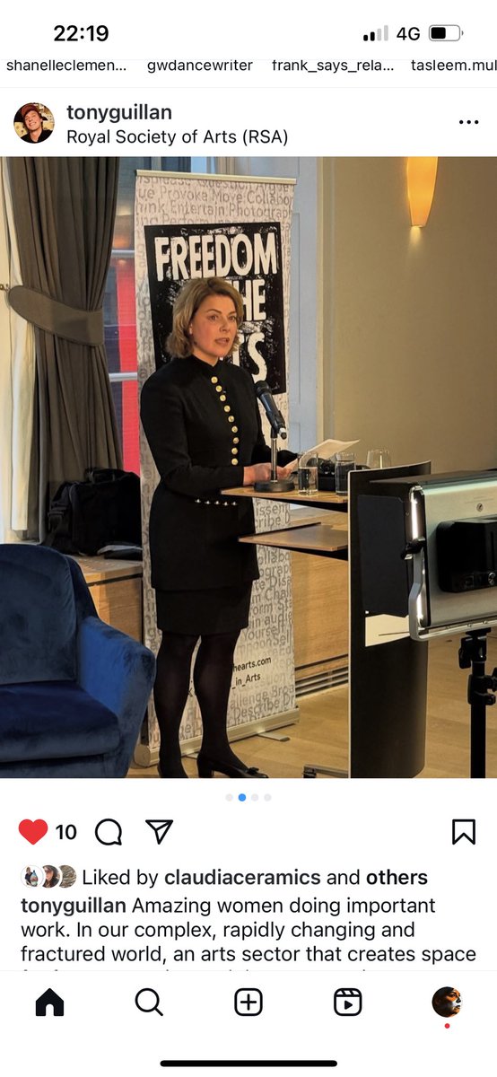 RosieKayK2CO's tweet photo. Very proud to launch @Freedom_in_Arts first major piece of research tonight at the @theRSAorg 

Fantastic hosting by @vivienneparry with a talk by @KateMaltby then speeches by @JoPhoenix1 @toadmeister and myself ☺️

We all care deeply about freedom of expression in the arts. 

A hugely important moment in the arts. More than a diagnosis it’s a call to action.
