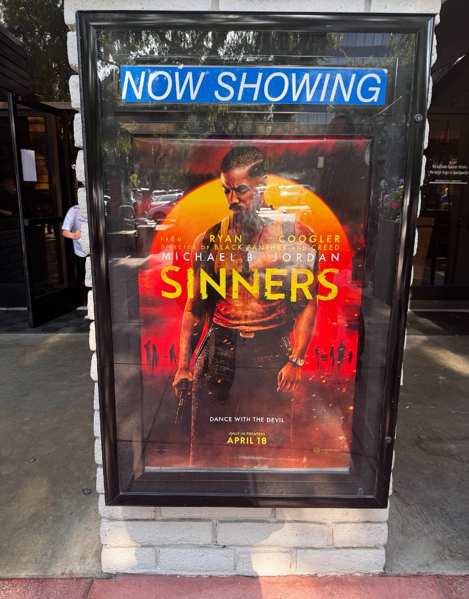 Sinners is a masterpiece. I could write a whole dissertation on the film...