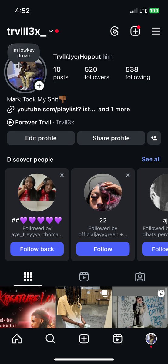 They took my gram fa good go follow my new one