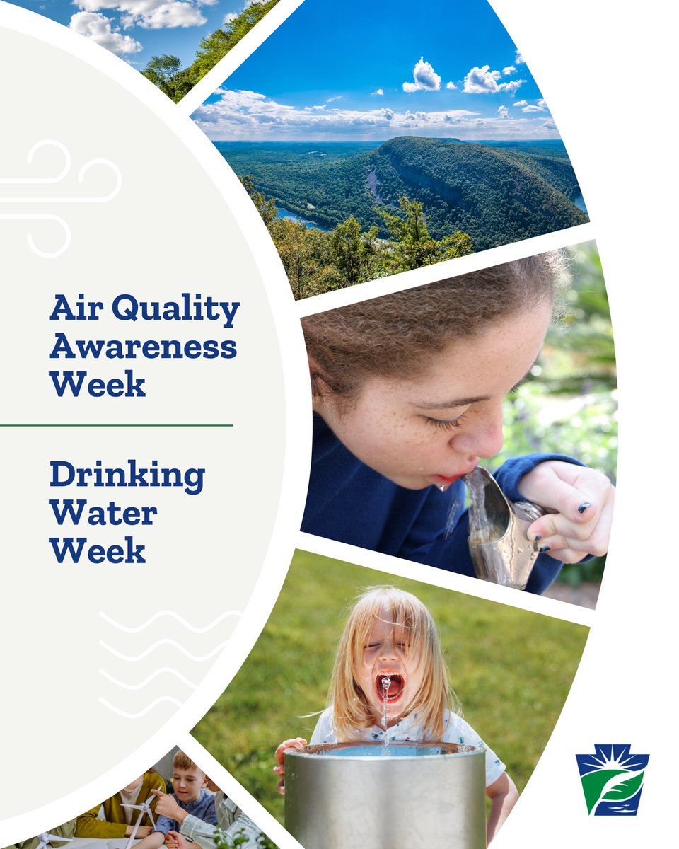 This week marks both Drinking Water Week and Air Quality Awareness Week—two vital reminders of how essential clean water and air are to public health, safety, and resilience.
 
At Pennsylvania DEP, I’m proud of our teams who work every day to protect drinking water and monitor