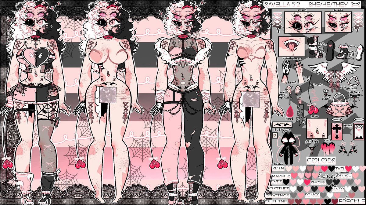 savella_silver's tweet image. ׁ𝄞 ⠀ ֪ Welcome to my account! My name is savella I am a small artist! I am mostly into pressure and yume shipping ! ˚₊‧
ᛝ — she/he/they
ᛝ — sharing sebastian time
Strawpage : savellasilver.straw.page
♡ / ↻ for moots + appreciated !
{#promotwt #yumetwt #artmoots}