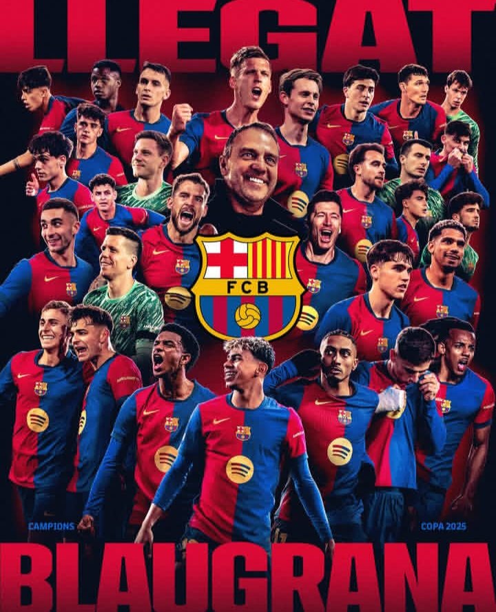 كل الفخر والحب والاحترام برشلونة العشق 
فريق طلع من تحت الارض فريق محطم مديون لاعبين صغار مشوار اكثر من رائع ❤️💙