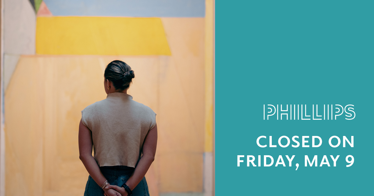 The Phillips Collection will be closed this Friday, May 9 to prepare for our Annual Gala. We'll reopen the next day, May 10, at our usual time (10 am)!

🎨 Richard Diebenkorn, Ocean Park No. 38, © The Richard Diebenkorn Foundation. Photo: Carl Nard Photography.