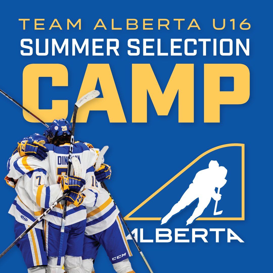 Congratulations to the athletes invited to the Team Alberta U16 Male Summer Selection Camp! These athletes will hit the ice this summer as they take their next step toward wearing the Alberta crest.

See Full List Here ➡️: bit.ly/4d5ZaMq
⁣
#TeamAlberta | #WHLCup