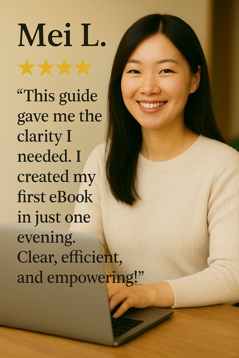 Glossycrushque1's tweet image. Client Review – “I created my first eBook in just one evening thanks to this guide. Clear, efficient, and empowering!”
#DigitalProduct #EbookCreator #PassiveIncome