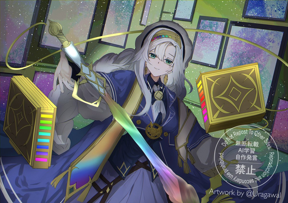 UragawaI's tweet photo. #OCGファンアート 
神芸学徒 ファインメルト https://t.co/LIavhULwfB