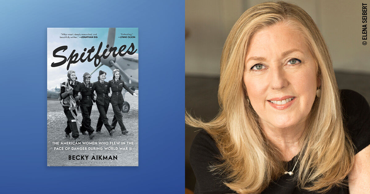 American women pilots had to cross the pond to fight in World War II. In SPITFIRES, historian Becky Aikman keeps their story alive.
 
<a href="/BloomsburyPub/">Bloomsbury U.S.</a> 
<a href="/aikman_becky/">Becky Aikman</a> 

bookpage.com/?p=214624

#aikman #womenpilots #books #bookpage #mayreading #readingrecs #trending #new