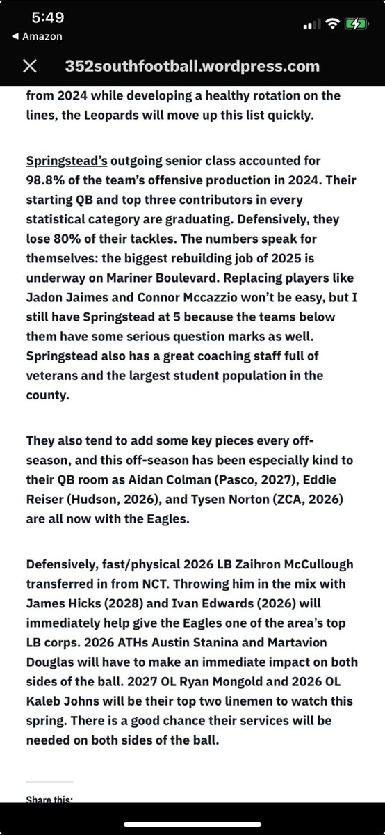 Tiffany Mongold (@mongoldtiffany) on Twitter photo Awesome article about Ryan and his teammates for Springstead football.🦅🙌Ry’s been hitting the gym every night lifting and being quite consistent with this routine. He’s been putting even more work at the Gym after Wrestling, Track, and after Football practices.<a href="/ryanmongold21/">Ryan Mongold</a> Awesome article about Ryan and his teammates for Springstead football.🦅🙌Ry’s been hitting the gym every night lifting and being quite consistent with this routine. He’s been putting even more work at the Gym after Wrestling, Track, and after Football practices.<a href="/ryanmongold21/">Ryan Mongold</a>
