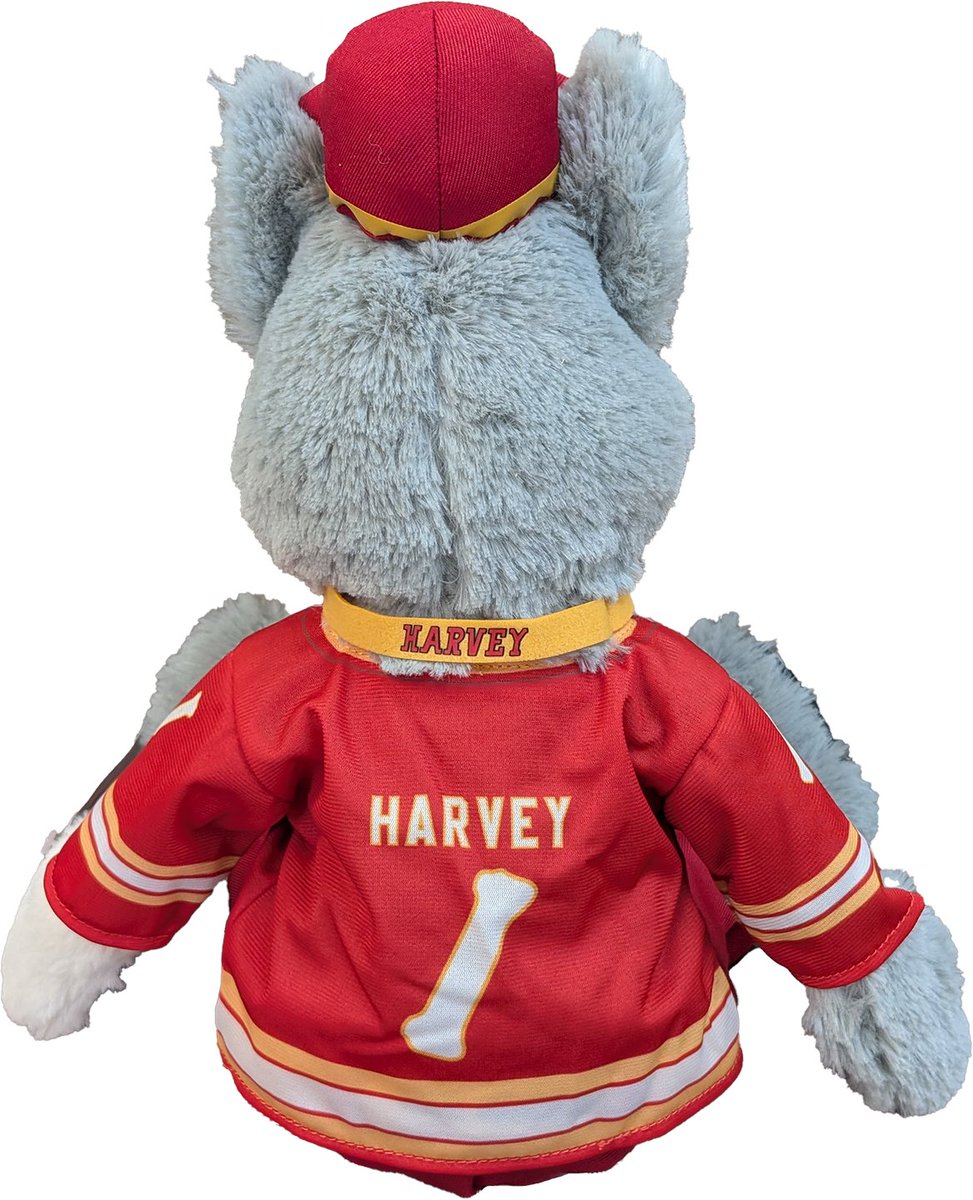 The Harvey Plush is back with a brand-new style😎

Both the 10" and 15" Harvey plushes are now sporting Harvey's customized Flames Jersey! 🦴 Get yours now🔥