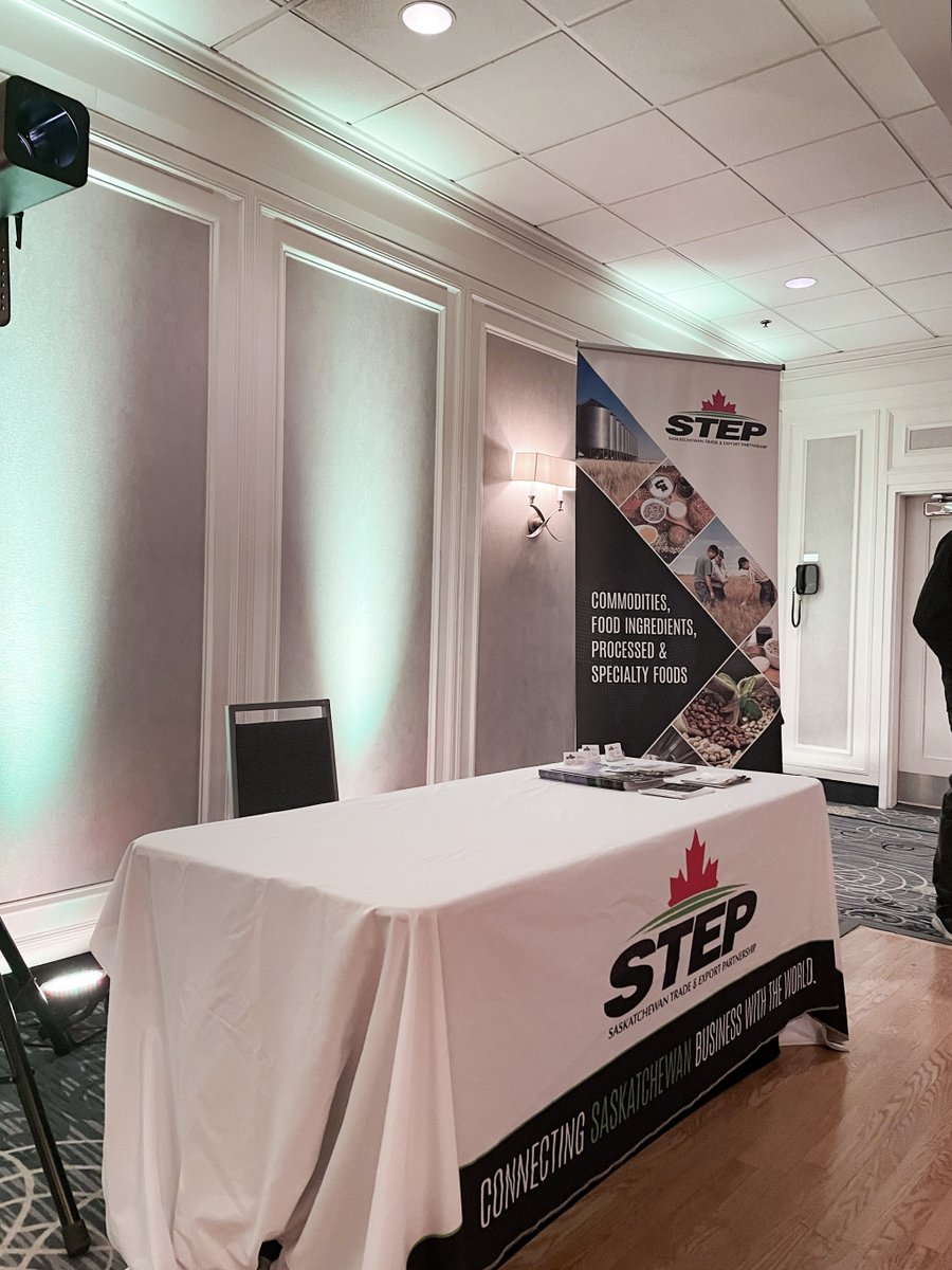 STEP (@sasktrade) on Twitter photo This year's Saskatchewan Agri-Value Forum, hosted by <a href="/SKAgriculture/">Sask Agriculture</a> was a wonderful place to connect with the #Ag community, those both thriving locally and exporting 🌾🌎 See you next year!
#ConnectingSaskatchewan Business with the World #SKExports This year's Saskatchewan Agri-Value Forum, hosted by <a href="/SKAgriculture/">Sask Agriculture</a> was a wonderful place to connect with the #Ag community, those both thriving locally and exporting 🌾🌎 See you next year!
#ConnectingSaskatchewan Business with the World #SKExports