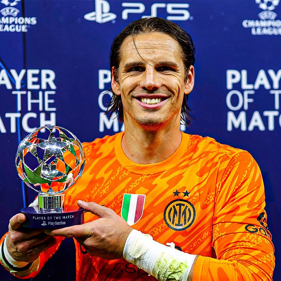tio_inter's tweet photo. Portero de partidos GIGANTES. 

Yann Sommer https://t.co/MytoVTVgcJ