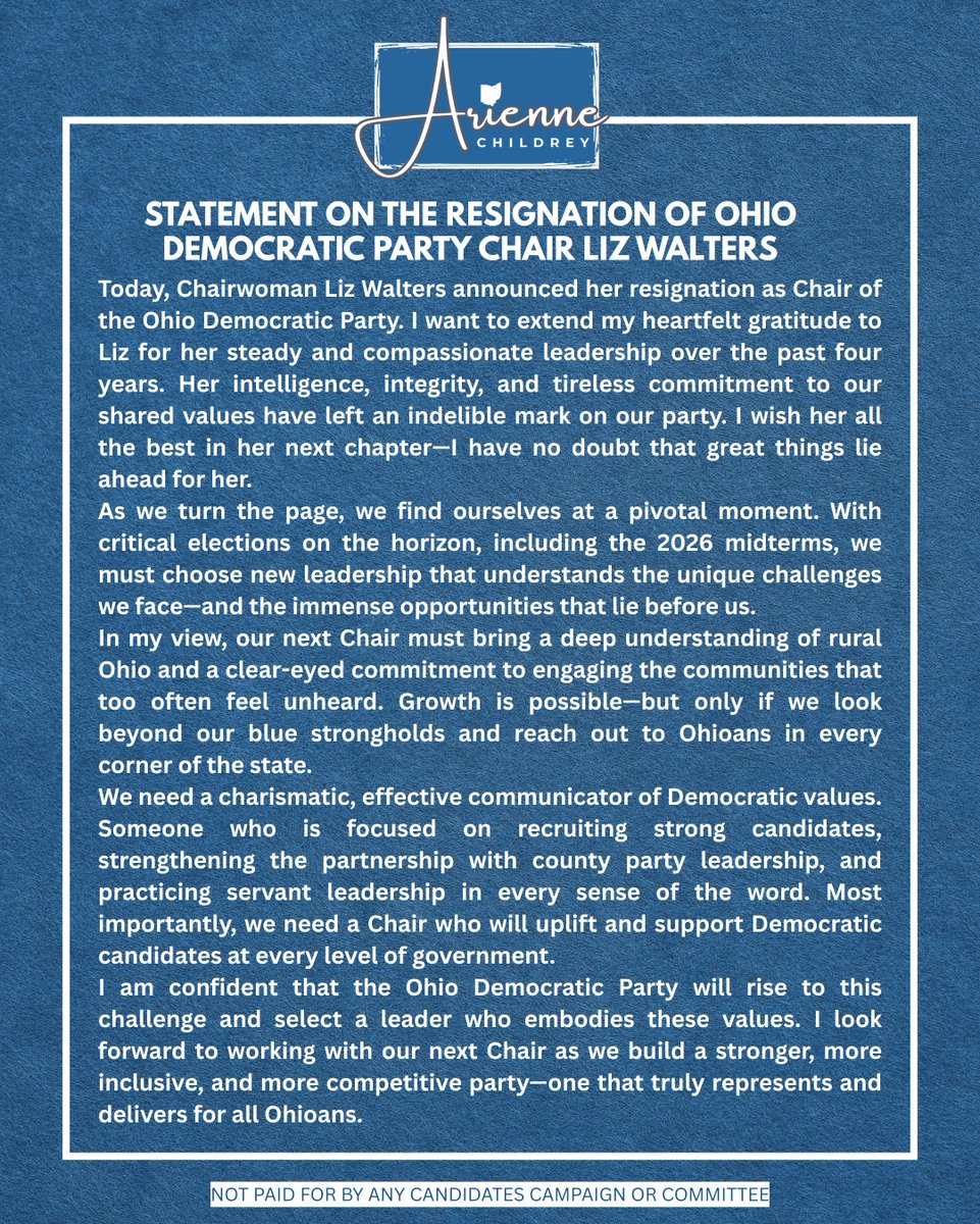 Ari4Ohio's tweet photo. #ODP #OhioDemocrats https://t.co/Rg2b8E2KhI