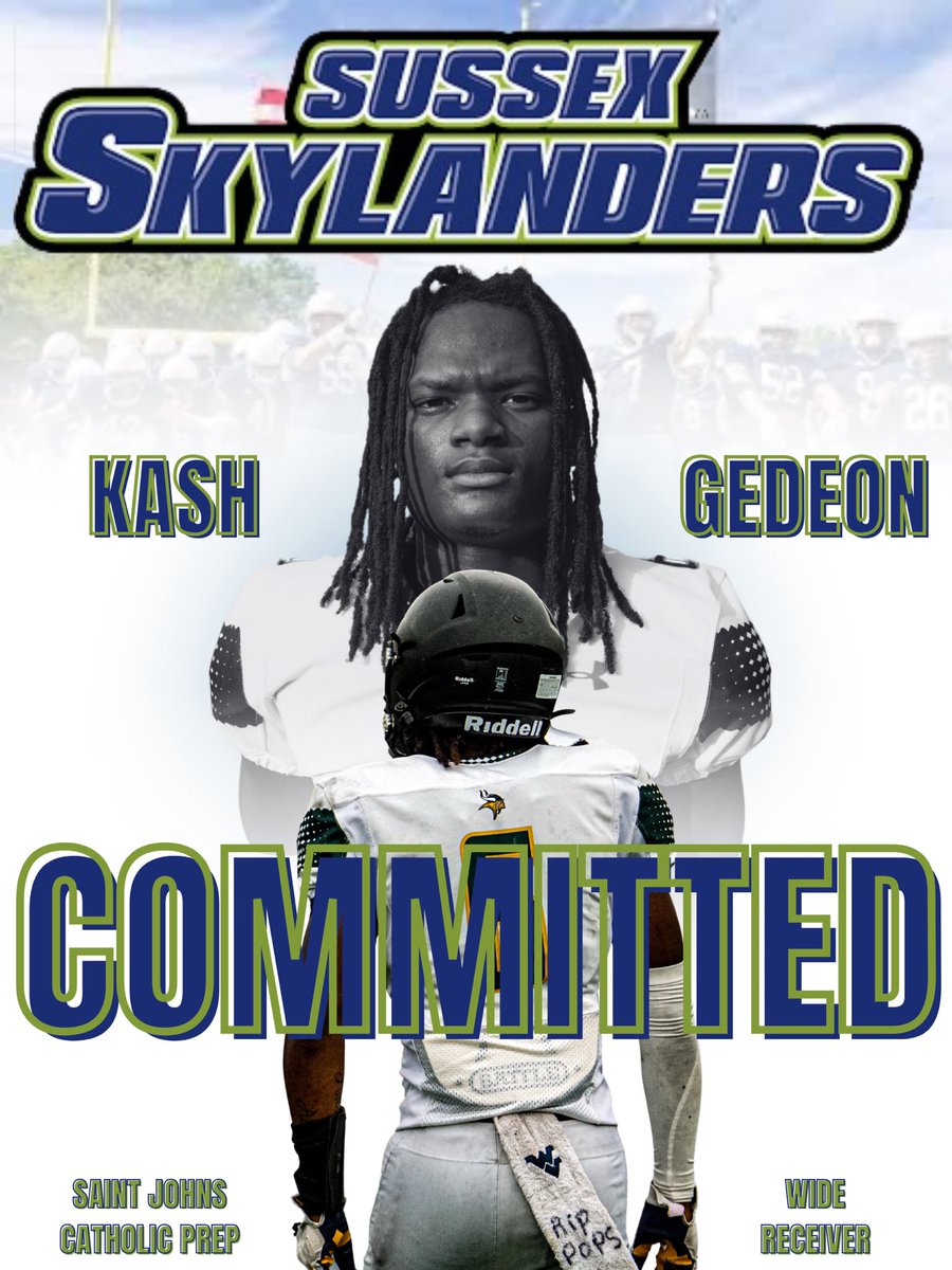 Kashez Gedeon (@kashgedeon) on Twitter photo I will be continuing my football career at Sussex lets work‼️‼️ <a href="/GordonCohagan/">Gordon Cohagan</a> <a href="/TyreeSpinner/">Tyree Spinner</a> <a href="/Coach_mtf_bey/">Coach Francis Bey ™</a> <a href="/Coach_C_Fisher/">C_Fisher_</a> I will be continuing my football career at Sussex lets work‼️‼️ <a href="/GordonCohagan/">Gordon Cohagan</a> <a href="/TyreeSpinner/">Tyree Spinner</a> <a href="/Coach_mtf_bey/">Coach Francis Bey ™</a> <a href="/Coach_C_Fisher/">C_Fisher_</a>