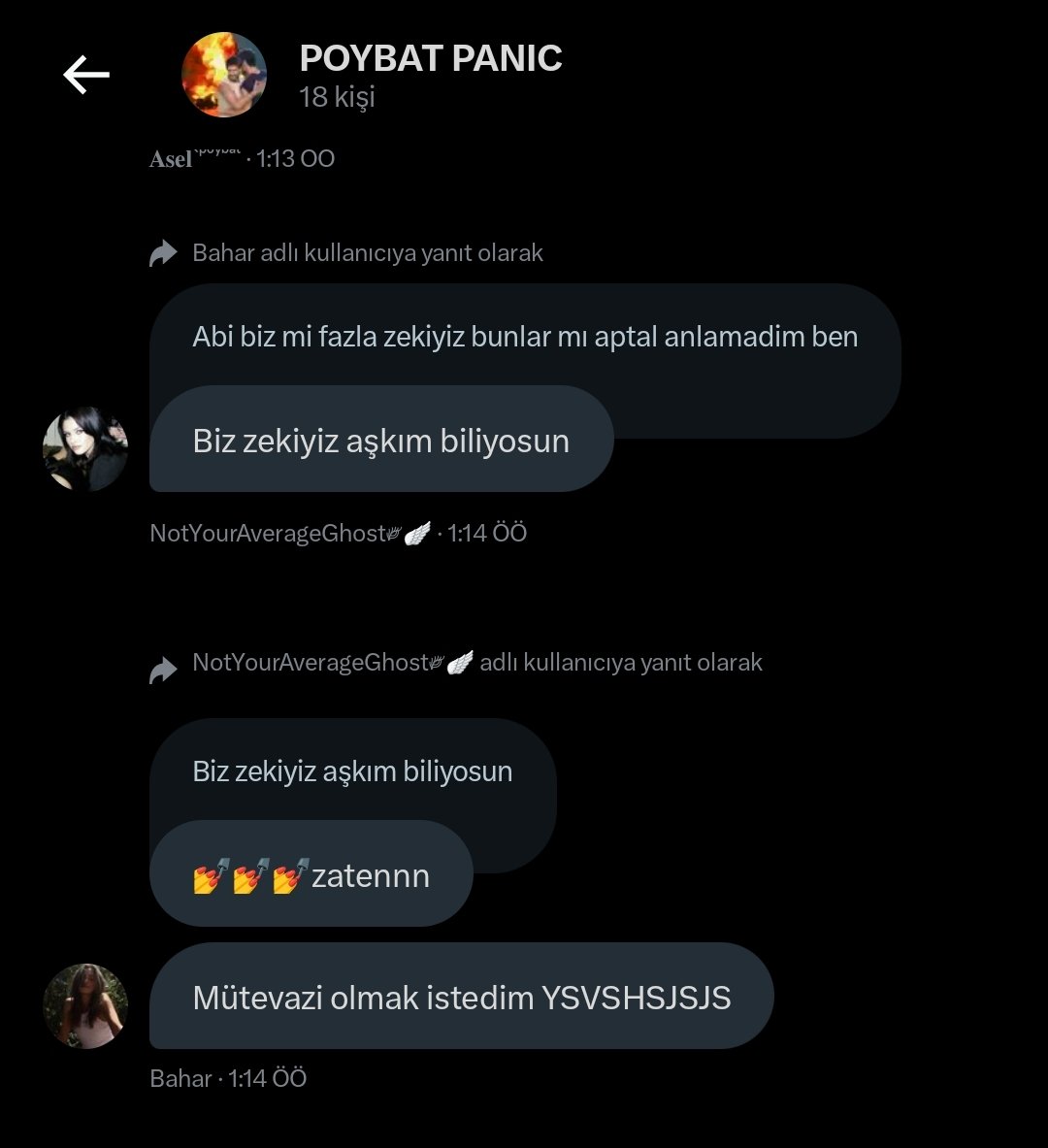 PPoybat2021's tweet photo. Poybat Panic ve mütevazilikleri https://t.co/gbLOFMXgrJ