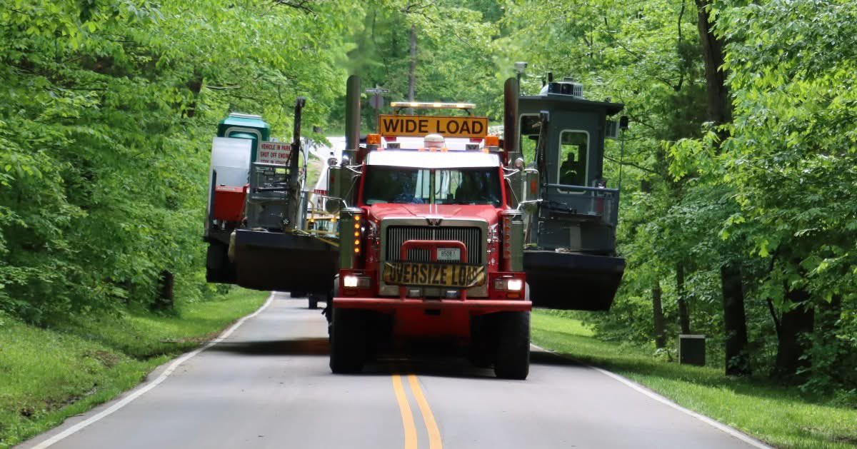 Park crews completed the transport of the Green River Ferry ahead of schedule this afternoon. Green River Ferry Road South has reopened to traffic. Visitors can now access Joppa Ridge Road, Echo River Spring Trail, and the Green River kayak and canoe ramp.