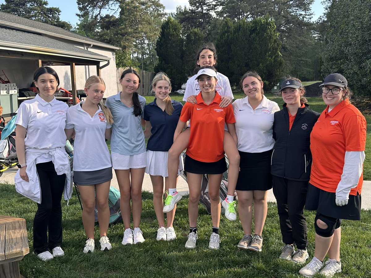 Congrats to the girls golf team for improving to 6-1 with a win over Eastern. Shout out to Zoey Gerry with a personal best score!  Good luck tomorrow at the Olympic Conference Tournament! <a href="/Cherokee_HS/">Always_a_Chief</a>