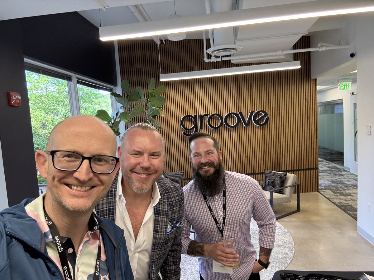Pumped to be in Baltimore with our friends <a href="/groovecommerce/">Groove Commerce</a> for e-commerce masters forum! Thanks for including us <a href="/shopware/">Shopware</a>