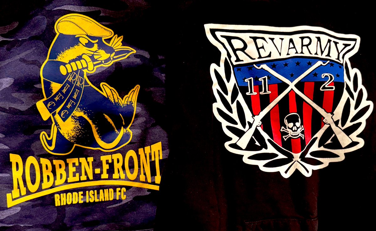 RobbenFront's tweet image. On the eve of the first-ever RIFC/Revs matchup, here’s a shoutout to the RevArmy. The true old guard of the Revs fan scene and purveyors of the subculture. Look forward to raising a glass with some of the originals at Tidewater. #UpTheTide #RevArmy
