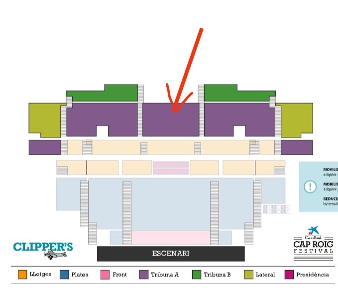 Venc tres entrades per al concert de Joan Dausà a Cap Roig el día 18 d'agost 
Situades a la tribuna A.
Les venc per no poder-hi assistir Tel 666441378
Preu 165€ les tres.
#festivalcaproig #caproigfestival #entradas #entrades