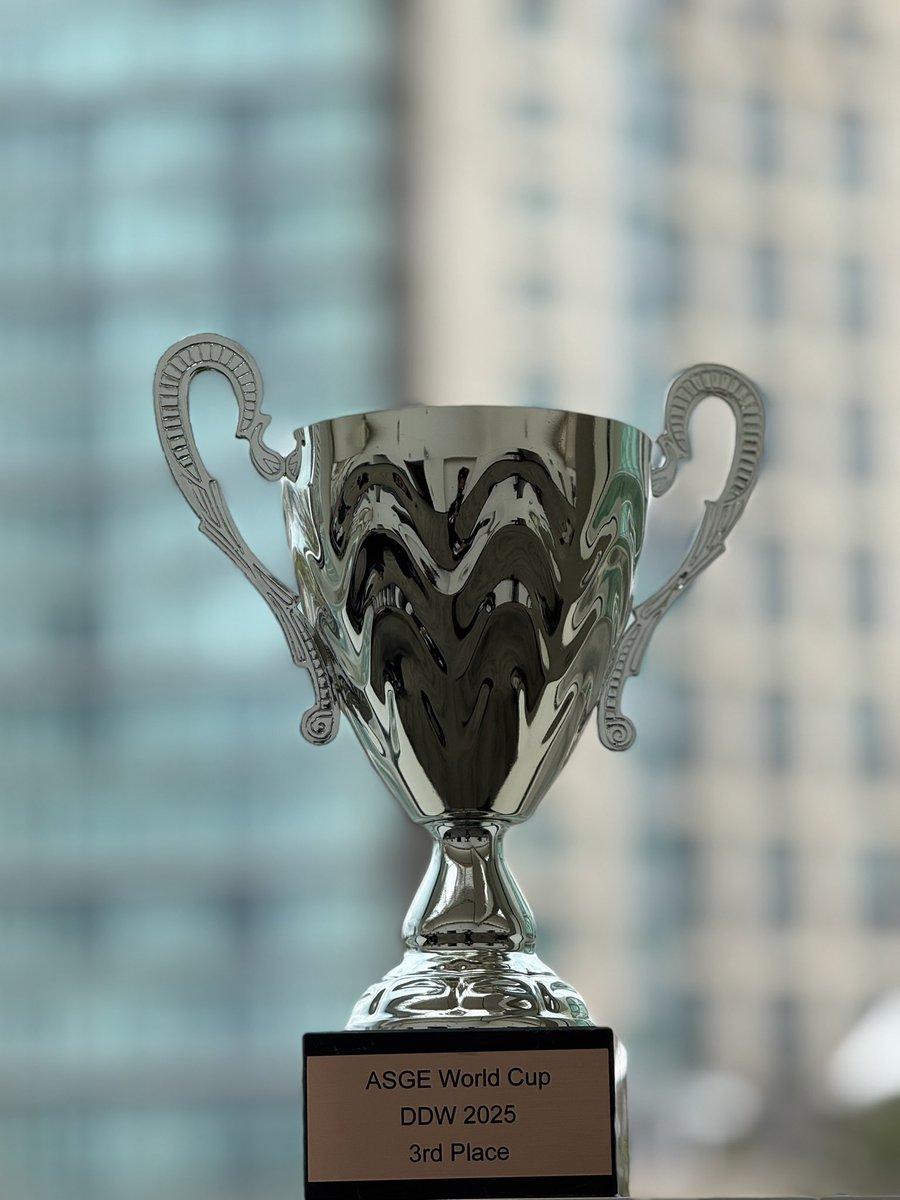 Zehra Naseem (@zehranaseemmd) on Twitter photo What a great honor to represent team USA <a href="/ASGEendoscopy/">ASGE GI Endoscopy</a> World Cup of Endoscopy and win the third prize! Couldn’t have done it without the support and mentorship of <a href="/SiddikiGI/">Hassan Siddiki MD, MS</a> and <a href="/CCF_IMCHIEFS/">Cleveland Clinic IM</a>!!
<a href="/CCF_GIFellows/">CCF GI Fellowship</a> What a great honor to represent team USA <a href="/ASGEendoscopy/">ASGE GI Endoscopy</a> World Cup of Endoscopy and win the third prize! Couldn’t have done it without the support and mentorship of <a href="/SiddikiGI/">Hassan Siddiki MD, MS</a> and <a href="/CCF_IMCHIEFS/">Cleveland Clinic IM</a>!!
<a href="/CCF_GIFellows/">CCF GI Fellowship</a>