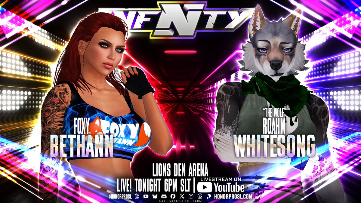Get ready for an extraordinary evening! Tonight’s lineup includes Betty Heiss, Foxy Bethann, Roahm Whitesong, Laurentina, Slyvia Knux, Scion, Diana, and many more. The show kicks off at 6 PM SLT 

Stream: youtube.com/channel/UCyRgB… 

maps.secondlife.com/secondlife/Ser…
